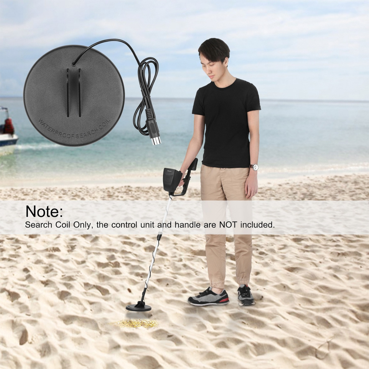 Search Coil Searching Md4030 Bobina Impermeável Submers - Imagem 3