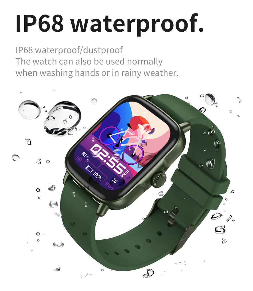 Smartwatch Aw18 1,69 Hd De Tela Grande Bt Call À Pr - Imagem 5