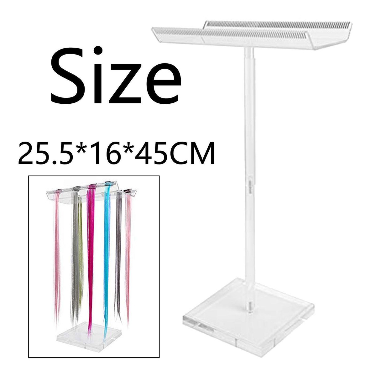 Suporte De Extensão De Cabelo Para Perucas Para Tecelagem - Imagem 12
