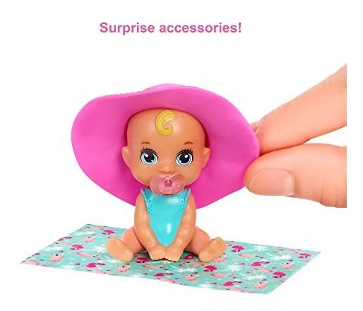 Série Barbie Gtt12 Color Reveal Babies Sand Sun - Imagem 4