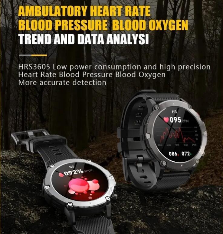 Smartwatch Bluetooth Impermeável Para Esportes Ao A - Imagem 9