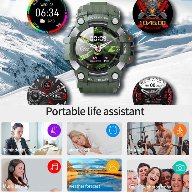 Smartwatch Esportiva Ar Livre - Imagem 7