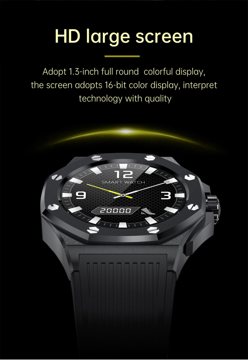 Smartwatch Relógio Kumi Gw20 Caixa Metal Ipx7 À Prova D'água - Imagem 18