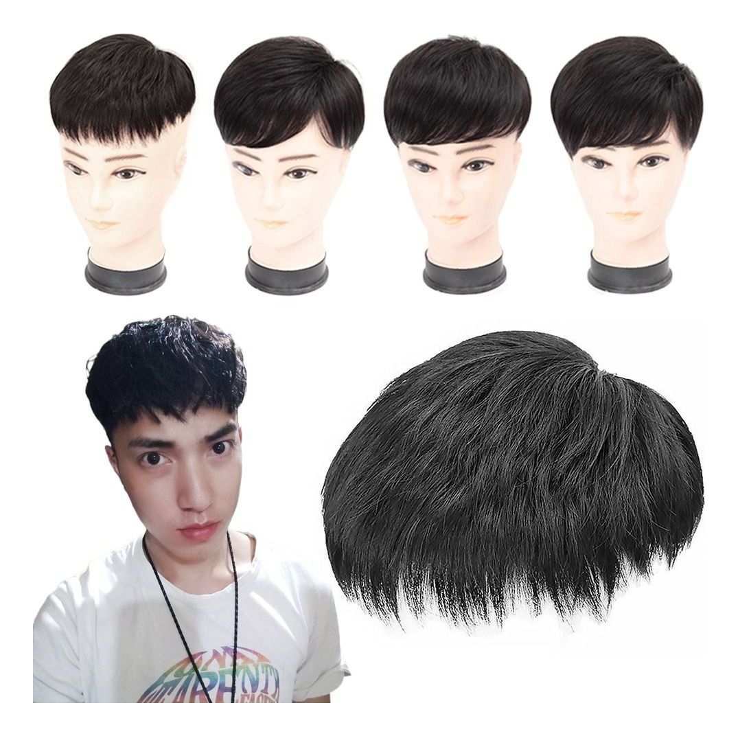 Peruca Masculina Increase Hair Top Hair Patchsintética Fibra - Imagem 8