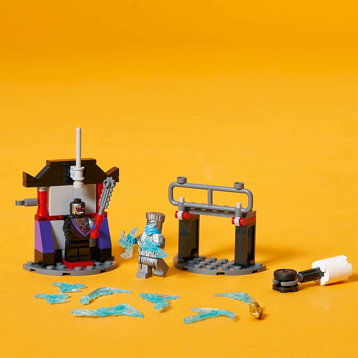 Conjunto De Batalha Épica Lego Ninjago Zane Vs Nindroid 7173 - Imagem 7