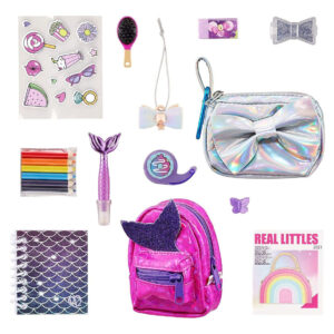 Micro Mochila E Micro Colecionáveis Da Real Littles