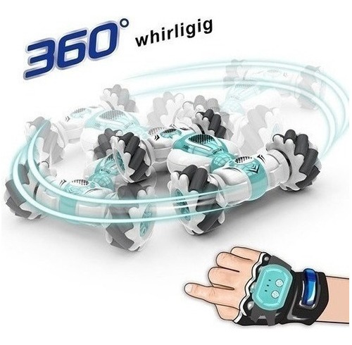 Carro Stunt Rc Gestos De Mão Sensor Acrobático Veículos - Imagem 3