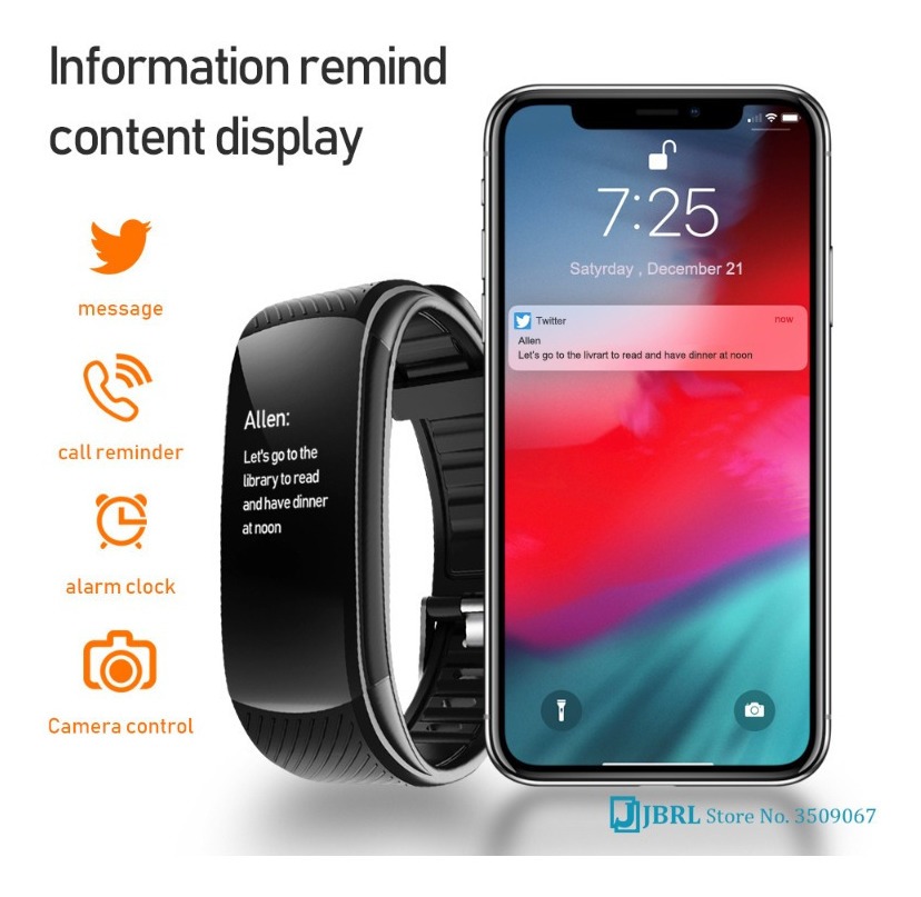 Smartwatch Com Visor Meteorológico Esportivo À Prova D'água - Imagem 17