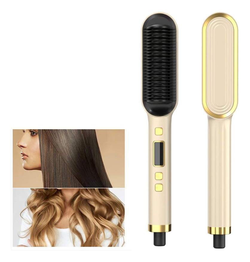 Base Elegante Prancha Escova Alisadora Anion Cabelo