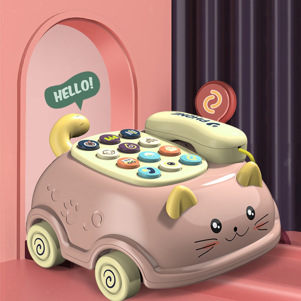 Crianças Telefone Brinquedo Educação Infantil Música Educaçã - Imagem 7