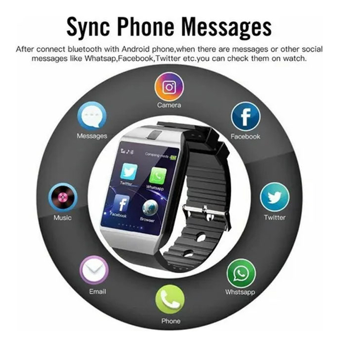 Smartwatch Esportivo Masculino Bluetooth 2pcs - Imagem 7