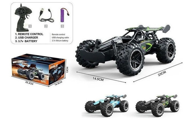 Carro De Control Remoto G03063r Off Road 1/18 - Imagem 5