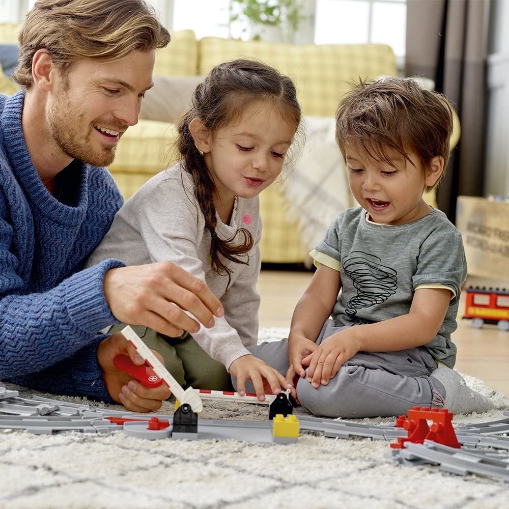 Lego Duplo Trilhos De Trem 10882 Blocos De Construção 23 - Imagem 3