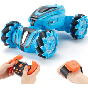Carro De Acrobacia Rc Com Luz Musical, Brinquedo Elétrico Gi