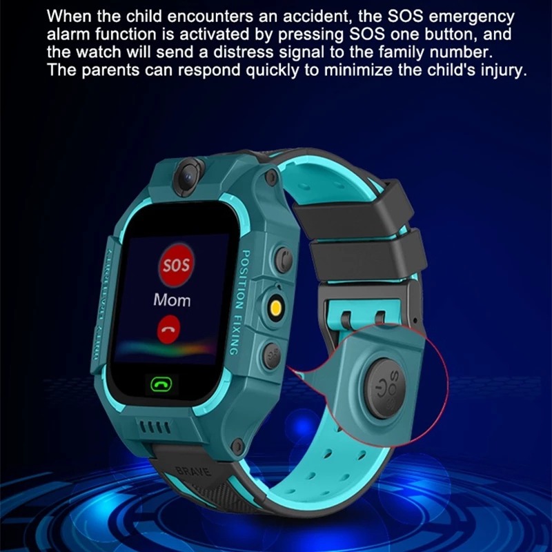 Q19 Kids Smart Watch Para Crianças Sos Call Phone - Imagem 3