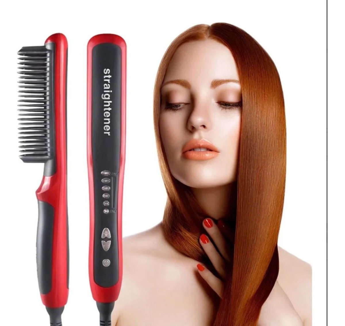 Escova Escova De Cabelo Alisadora Mundial Alisa