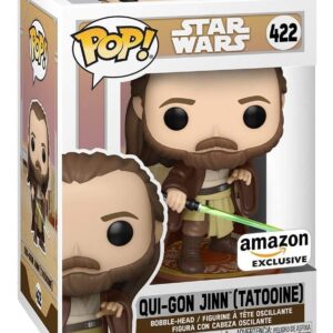Funko Pop Star Wars Em Toda A Galáxia Quigon Jinn