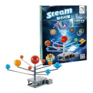 Modelo De Sistema Solar Kit Diy Projetor Planetário 360°