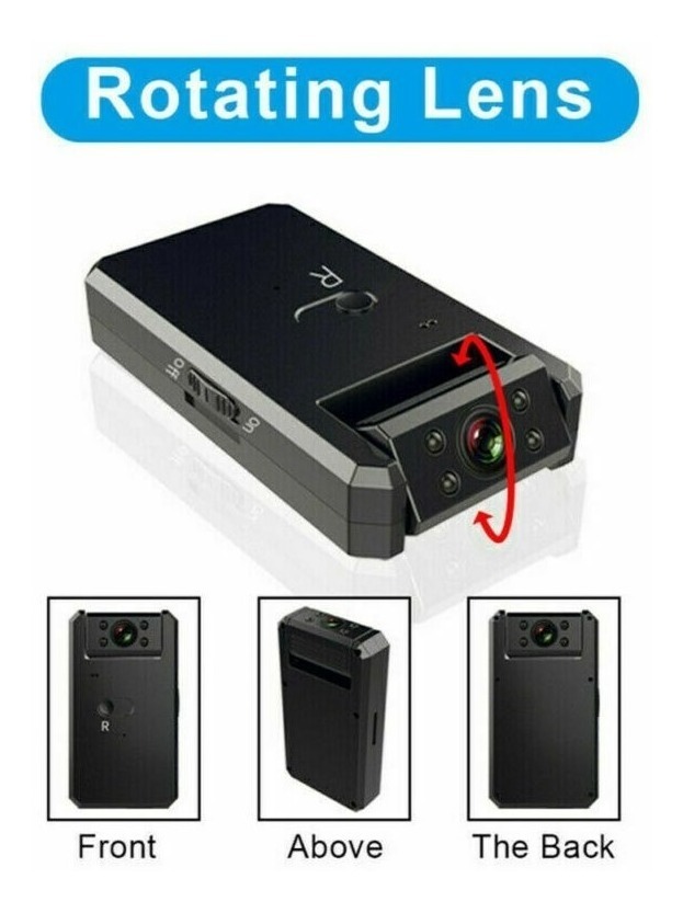 Câmera Espiã Oculta Ip Inalámbrica 4k Hd Mini Wifi Câmera De - Imagem 2