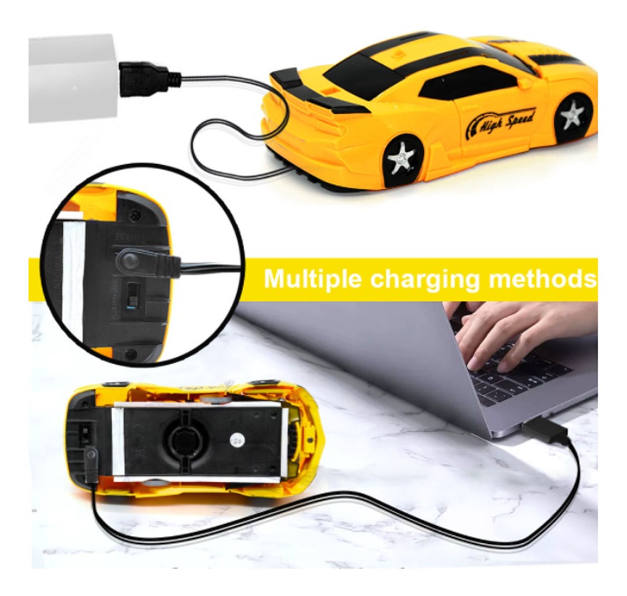 Controle Remoto De Escalada De Parede Car Transform Robot - Imagem 8
