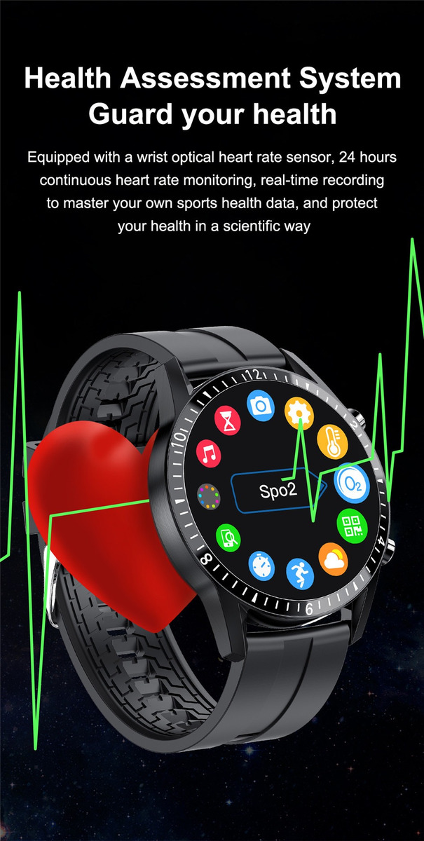 Para Xiaomi iPhone Smartwatch Homens Mulheres Pulseira À Pro - Imagem 8