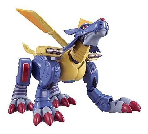 Figura De Ação Digimon Shodo 3.5 Metal Garurumon (86972) - Imagem 3