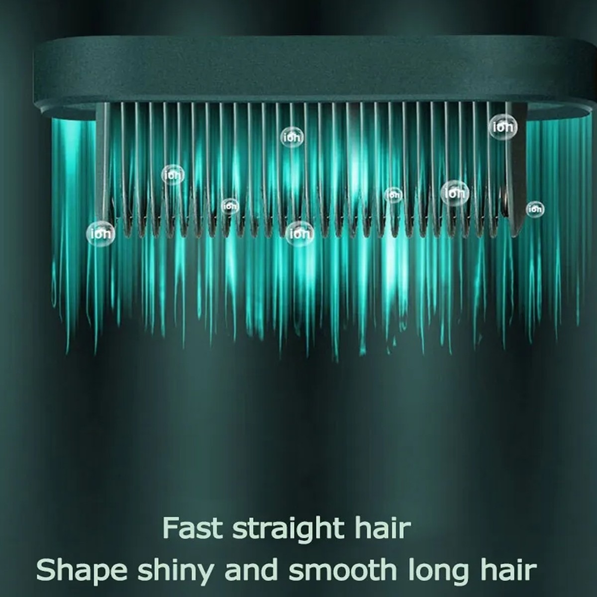 Máquina De Alisamento De Ferro Led Hot Comb - Imagem 7
