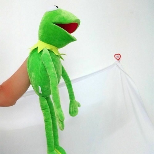 Lazhu Caco O Sapo Fantoche De Mão Brinquedos De Boneca De - Imagem 4