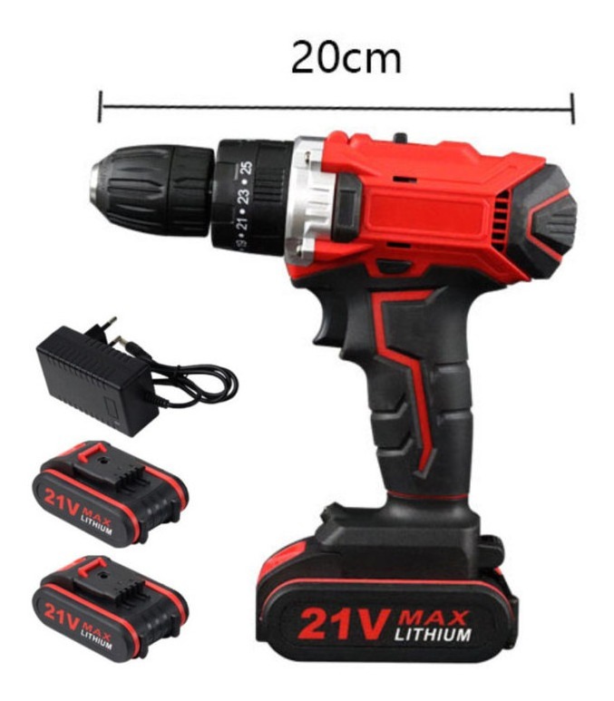 Parafusadeira Furadeira Profissional 21v - Imagem 10