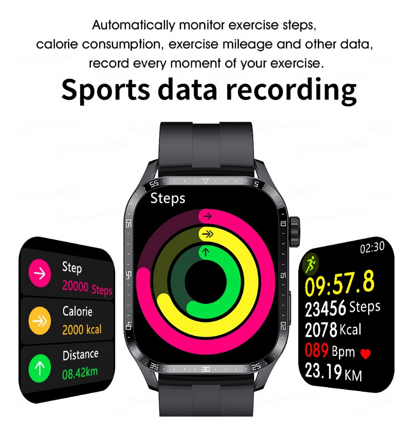 Smartwatch À Prova D'água De 1,91 Polegadas 2023 - Imagem 5