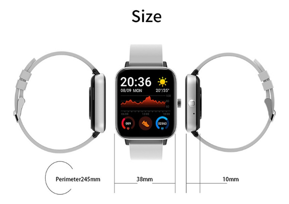 Smartwatch Smartwatch Bluetooth Chip Sim - Imagem 7