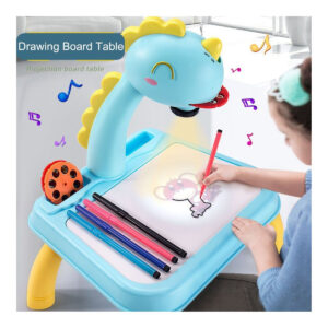 Mesa Didática Com Projetor Mesa De Desenho Infantil Criança
