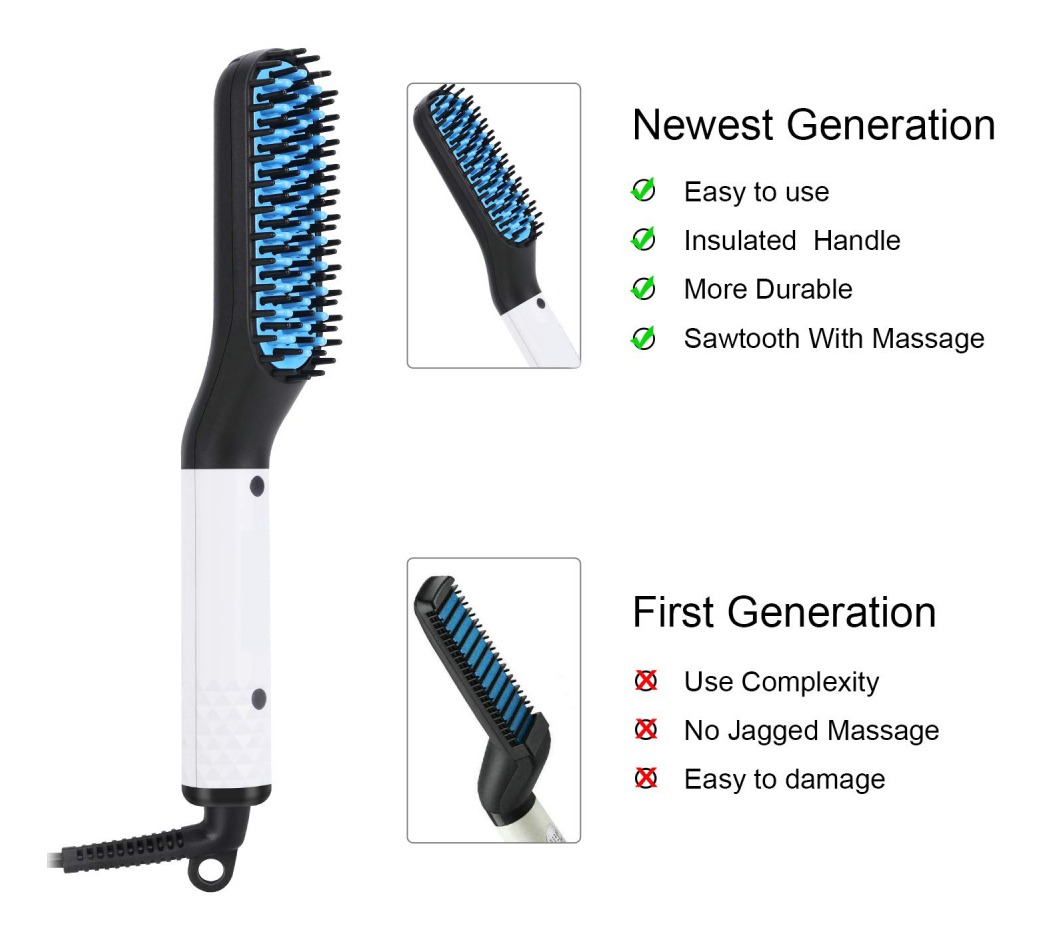 Escova De Alisamento De Cabelo Profissional - Imagem 12