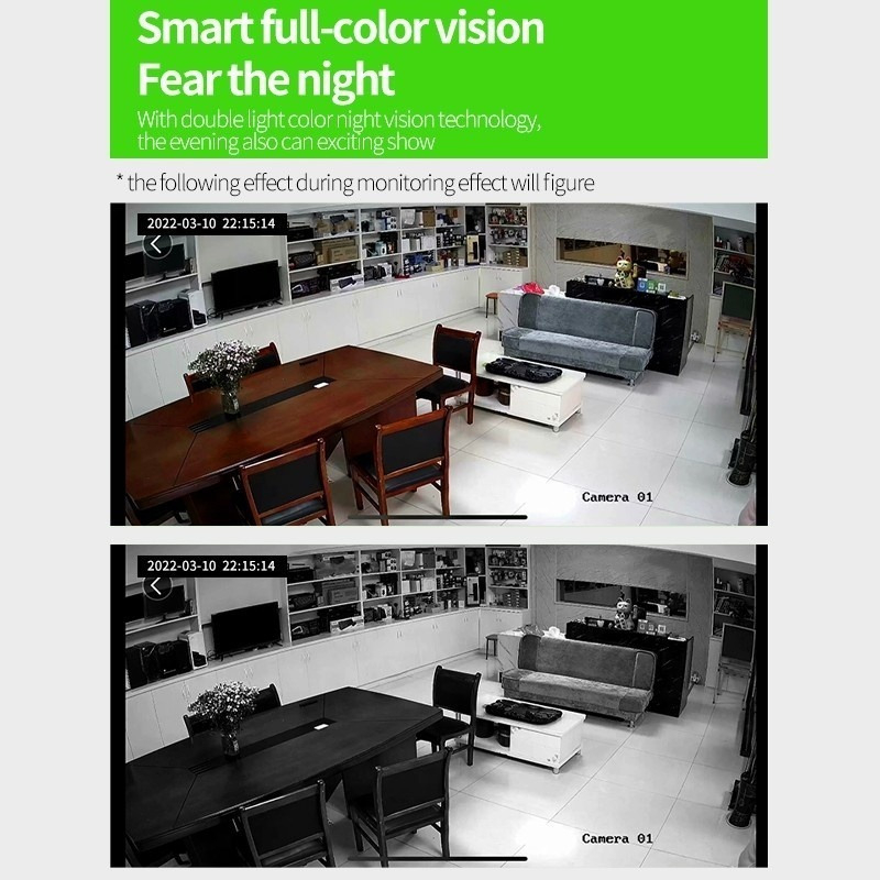 Câmera Ip 5g Wifi Wireless Visão Noturna Hd 1080p - Imagem 3
