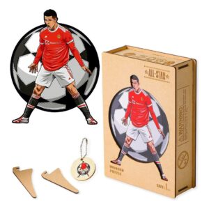 Brinquedos De Quebra-cabeça De Madeira Irregular Ronaldo Tam