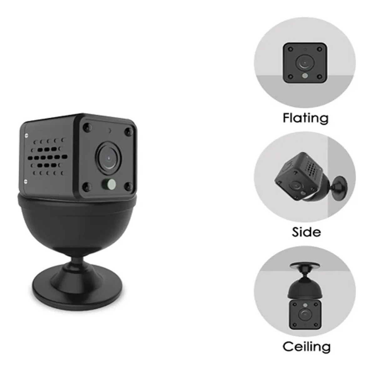 Câmera Espiã Mini Wifi 2k Max App Night Vision Security - Imagem 8