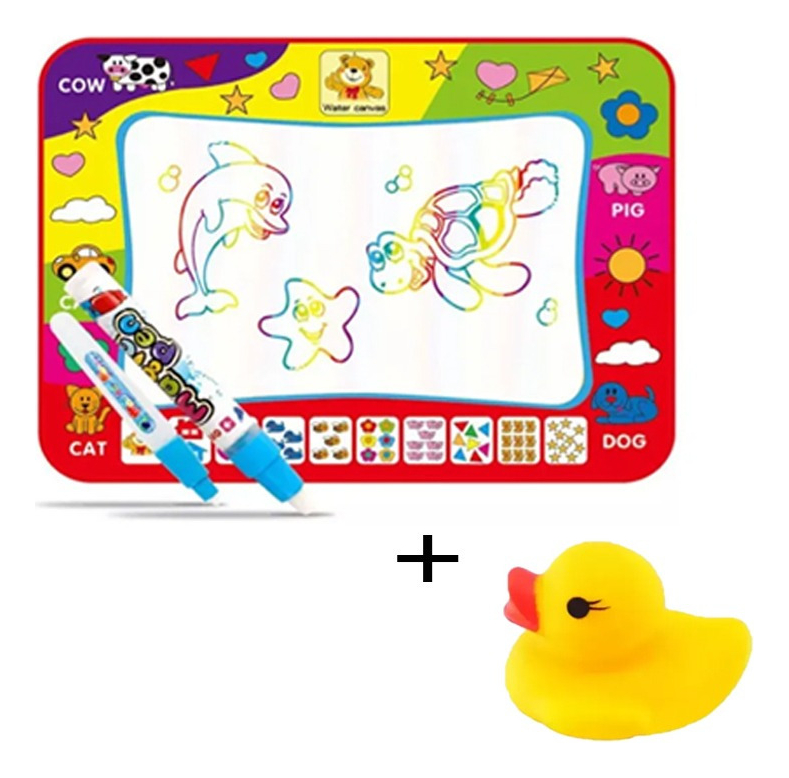 Brinquedo Infantil Lousa Mágica Didática De Desenho - Imagem 2