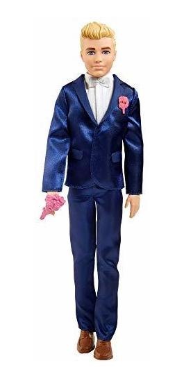 Boneca Barbie Fairytale Ken Groom Loira 30cm. - Imagem 8