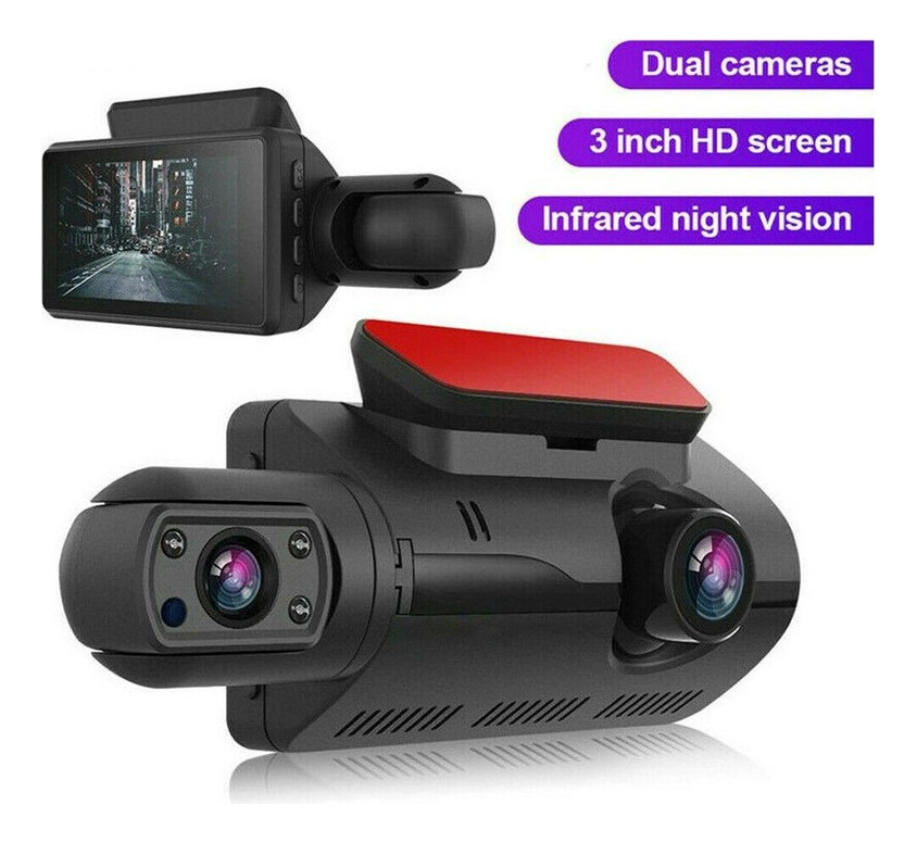 Monitor Câmera Automotivo Com Visão Noturna Hd 1080p - Imagem 3