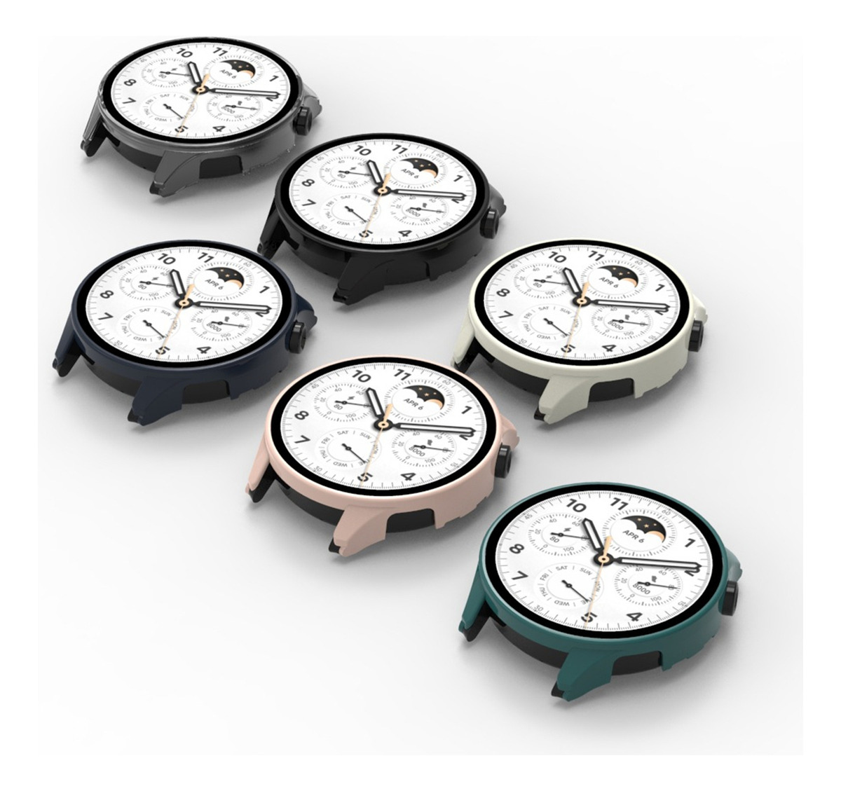 Capa Protetora De Tela Smartwatch Para Capa De Pc Mi Watch S - Imagem 2