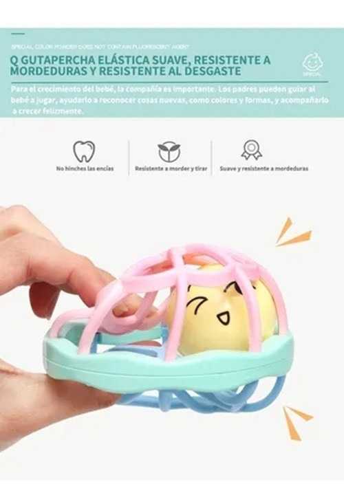 Conjunto De Brinquedos Educativos De Borracha Macia Baby Rat - Imagem 5