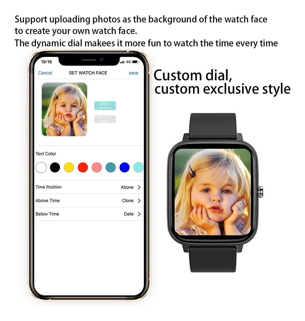 Lige Smartwatch Esportes À Prova D'água Smartwatch - Imagem 7
