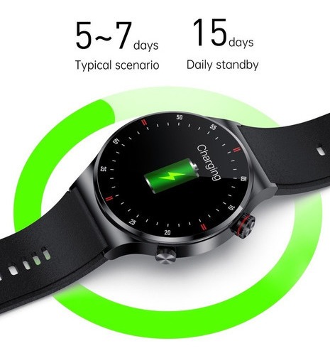Smartwatch Lige Bluetooth Nfc Men Sport À Prova D'água - Imagem 7