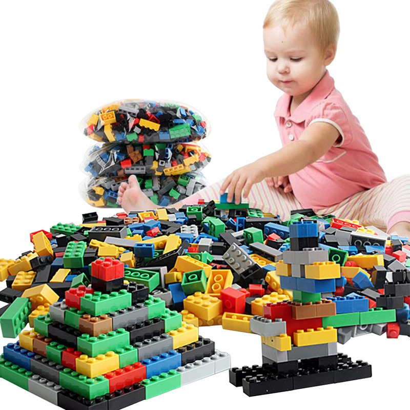 Brinquedo Blocos De Montar Infantil Educativo 1000 Peças - Imagem 3