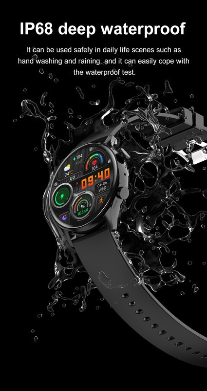 Hk8pro Smart Watch Ai Voice Nfc Pagamento Off-line À Prova D - Imagem 7