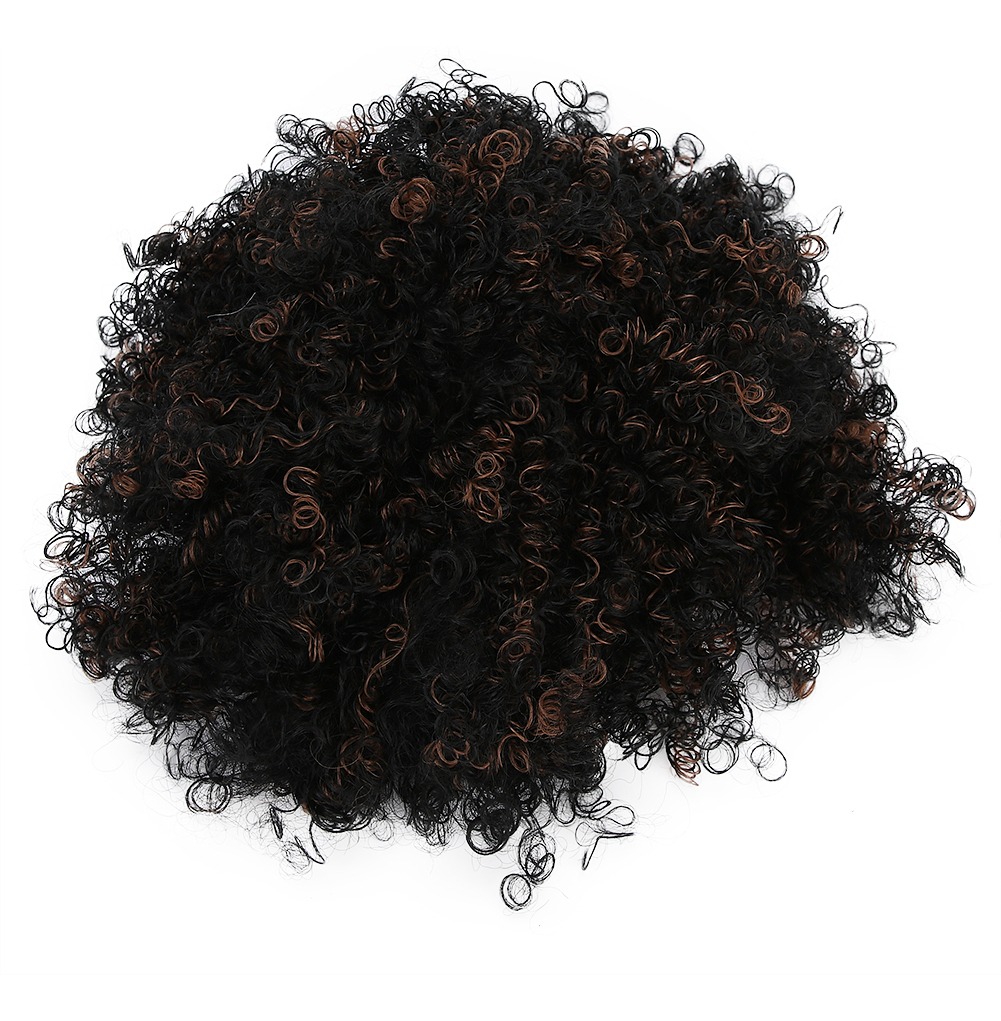 Peruca De Cabelo Peruca Curta Encaracolada Peruca De Cabelo - Imagem 10