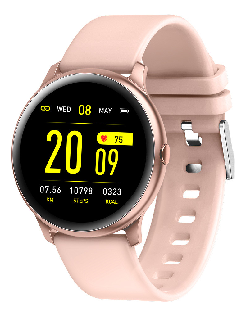 Smartwatch Kw19, Tela De Toque Completa, Pressão De - Imagem 2