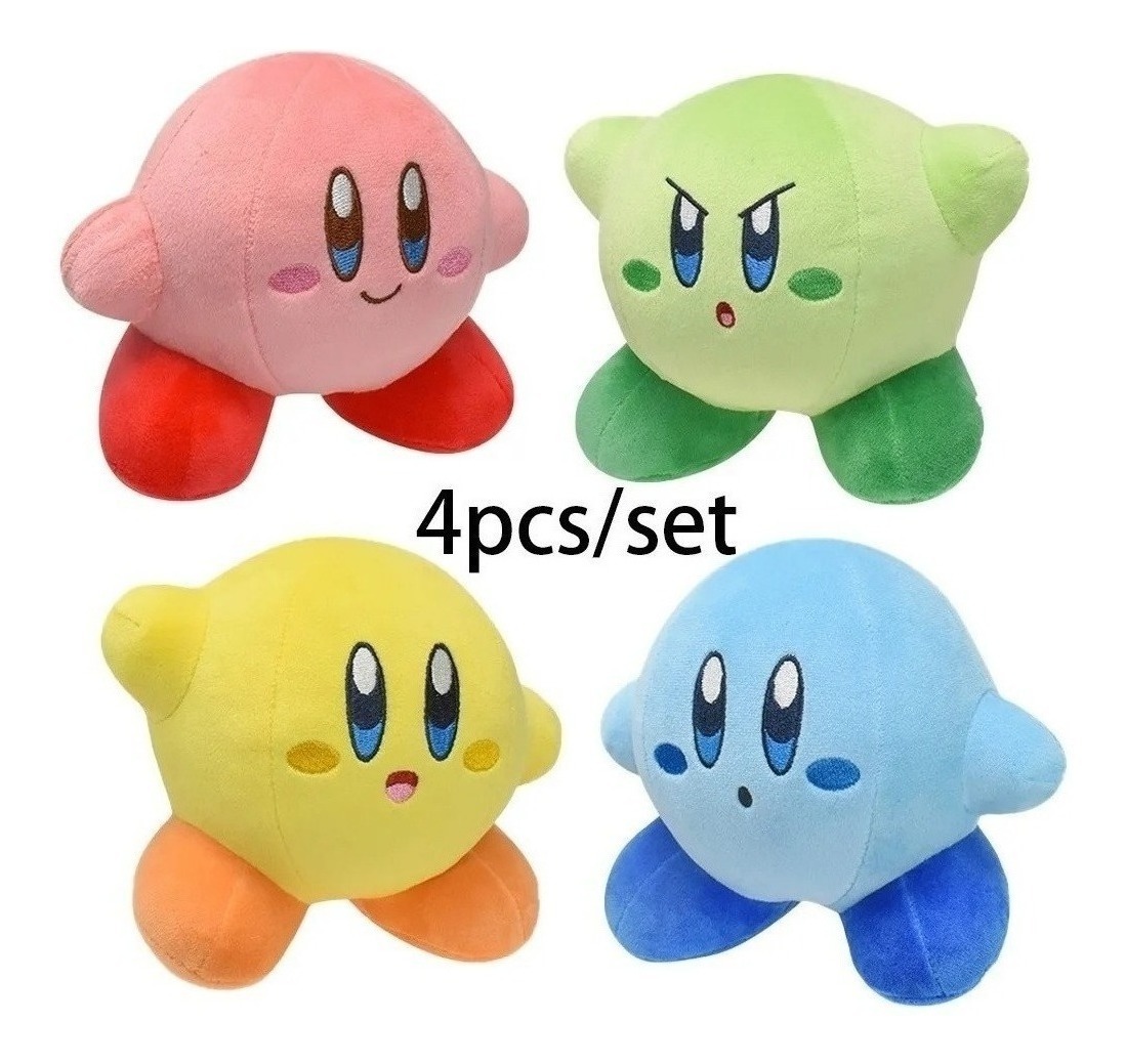 Boneca De Pelúcia Kirby De 4 Peças Para Presente Infantil, 1
