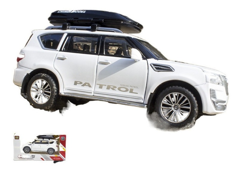 Tule Nissan Metal Silver Tiny Off-road Modelo Infantil - Imagem 7