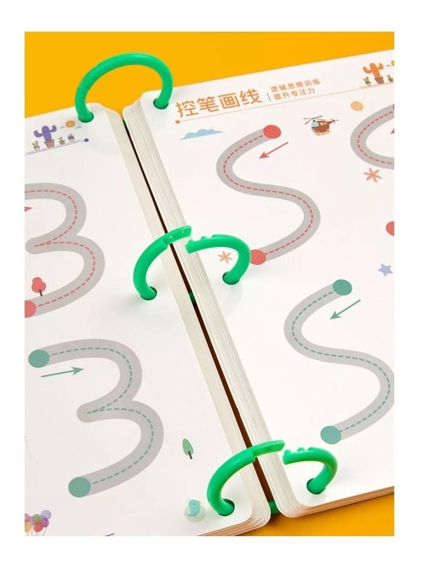 Conjunto De Livros De Exercícios Reutilizável Magic Practice - Imagem 5